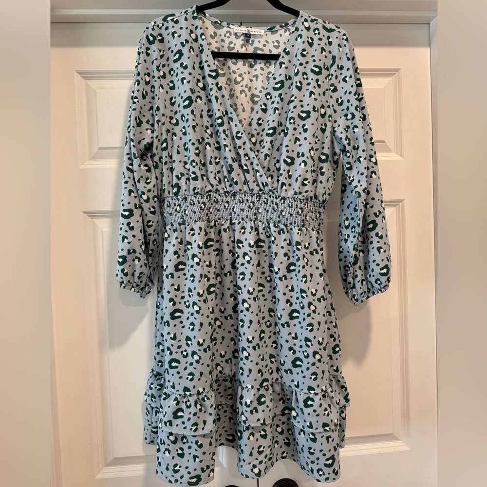 Michelle McDowell Leopard Dress